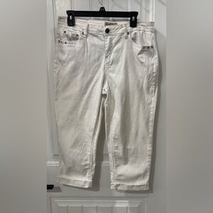 Earl Jeans Off-White Cotton Pants